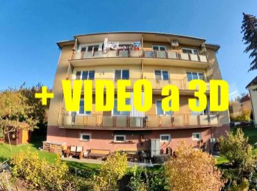 ViP 3D a Video. Byt 3+1, 93 m2, tehla, balkón 6m2, bazén, nízke náklady, Sliač