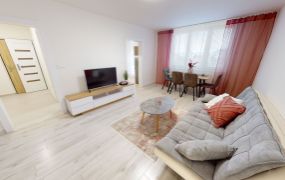 Na predaj kompletne zrekonštruovaný 3-izbový byt na ulici Legionárska v Trenčíne.
