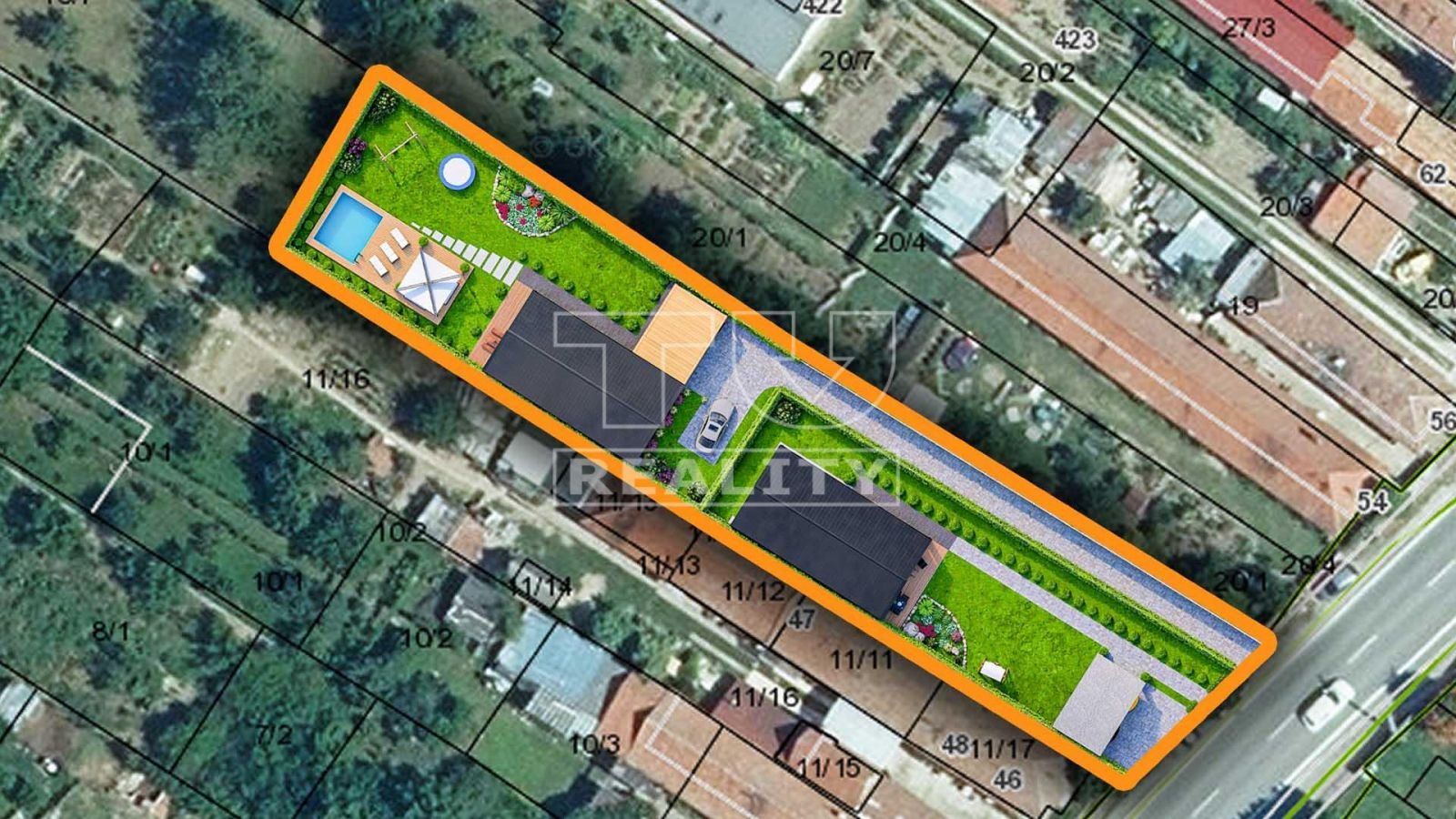 Na predaj starší dom na krásnom pozemku JELŠOVCE okr. Nitra 1370 m2.