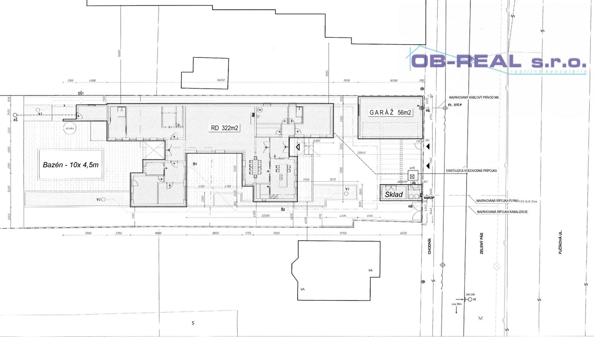 Ponúkame na predaj luxusnú novostavbu 5izb RD 322m2, pozemok 2738m2, 3-garáž 60m2, bazén 45m2