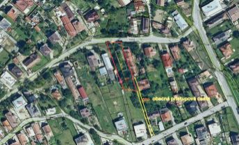 Na predaj stavebný pozemok 977 m2 v strede obce Nitrianske Rudno