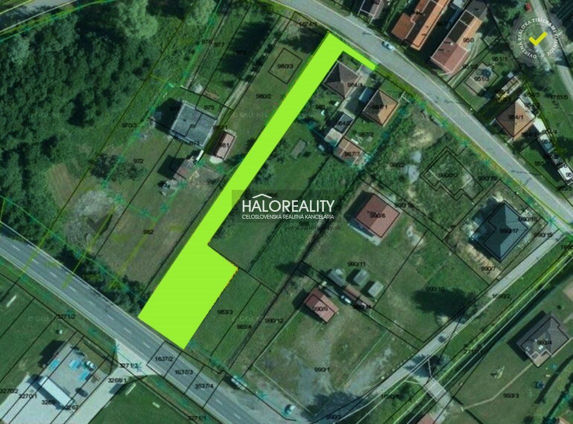 HALO reality - Predaj, priemyselný pozemok   1495 m2 Podbrezová, Lopej