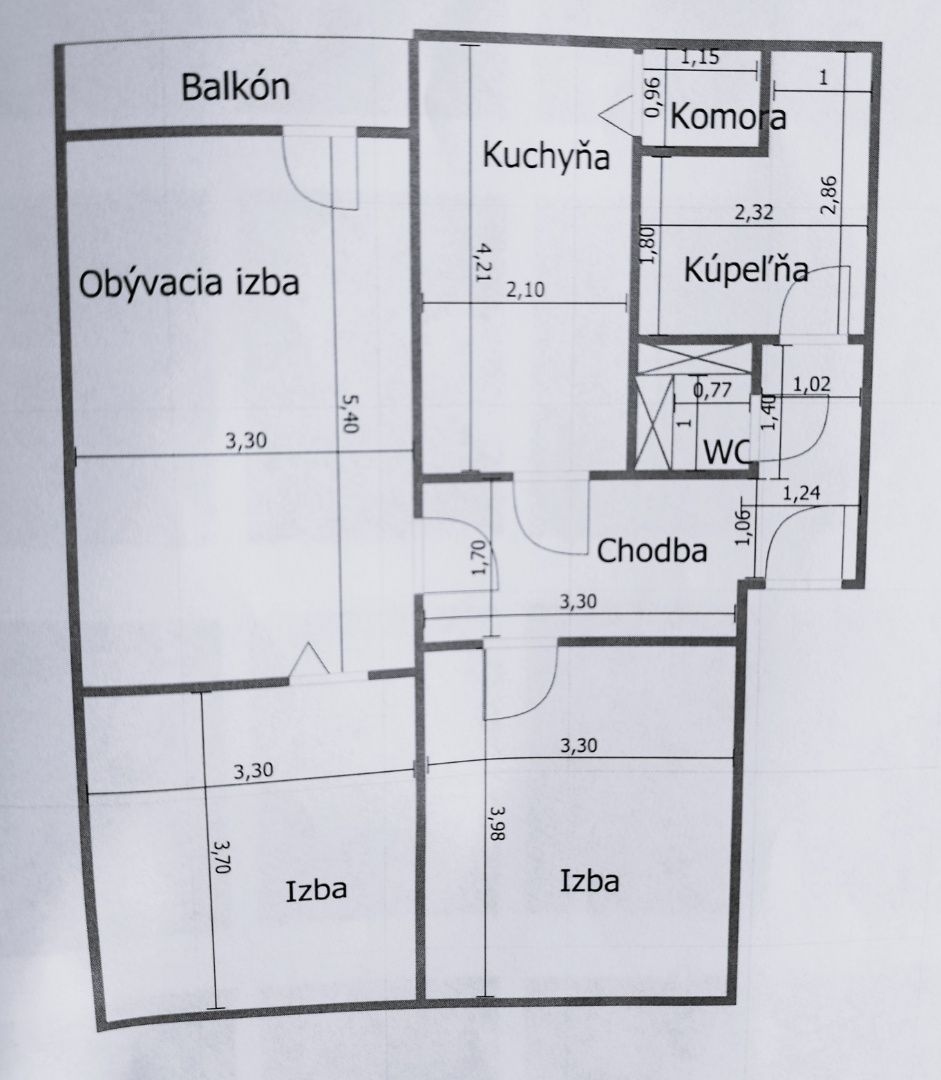 REZERVOVANÉ - 3-izbový byt so záhradou v SASINKOVE