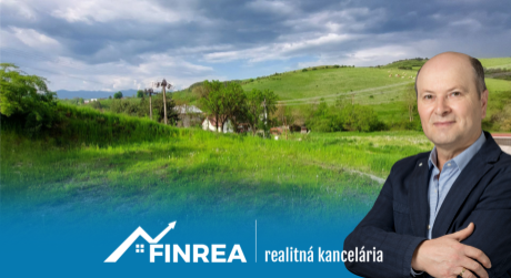 FINREA│ PREDAJ - pozemok 1200m2  na výstavbu rodinného domu, Turčianske Jaseno pri Martine