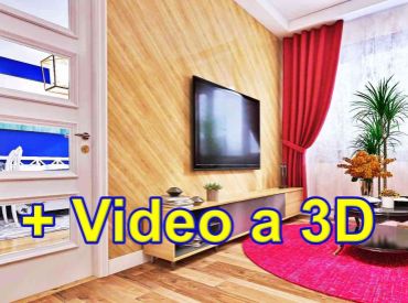 ViP 3D a Video. 3+1 byt s loggiou 71m2, Pri Draždiaku, nízke náklady, Bratislava - Petržalka