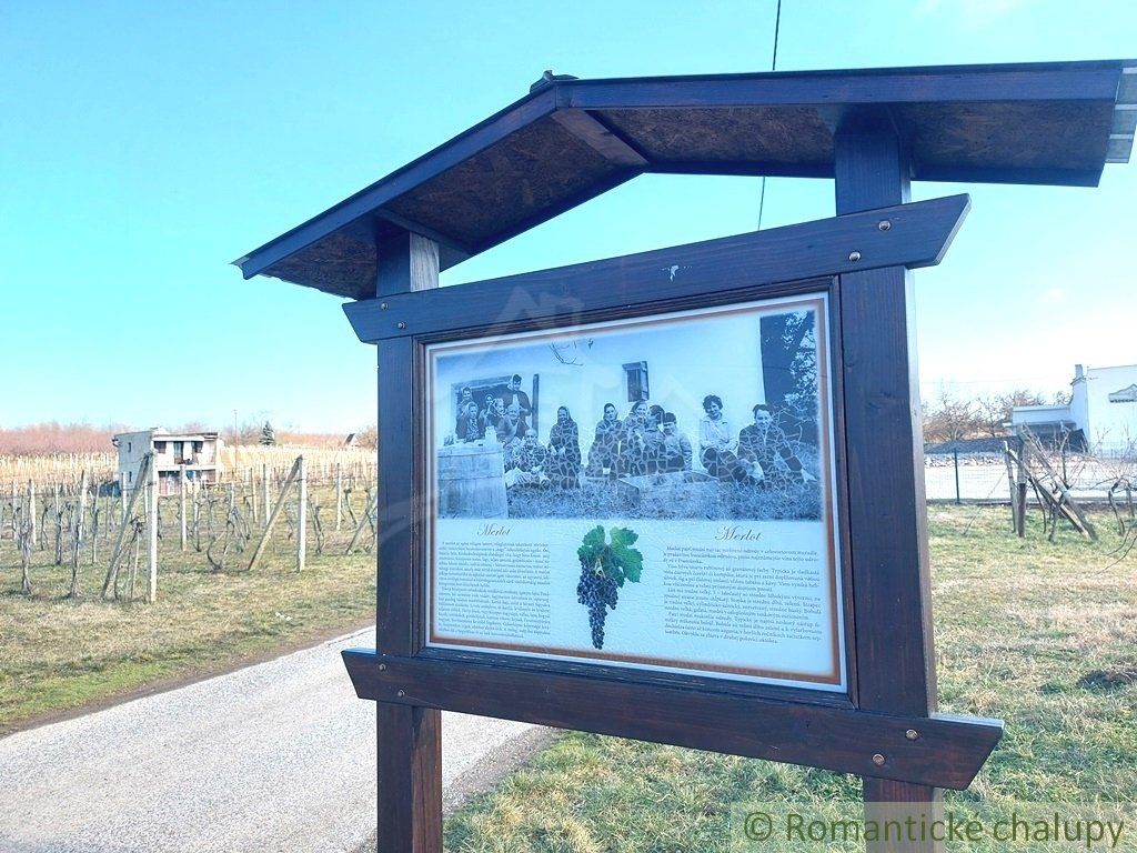 Poschodová chatka s vínnou pivnicou na vinohrade v obci Gbelce