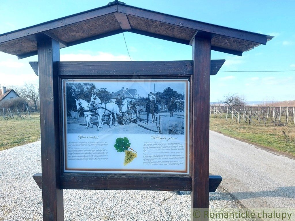 Poschodová chatka s vínnou pivnicou na vinohrade v obci Gbelce