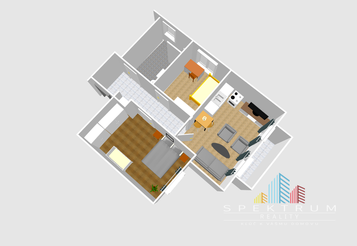 EXKLUZÍVNE  na predaj 3 izb. byty v novostavbe- obec  Motešice s parkovacím miestom / balkónom /pivnicou