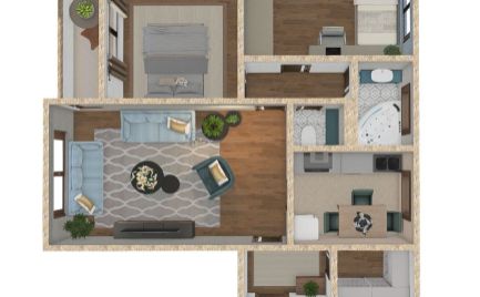 EXKLUZÍVNE -  3 izbový byt - Vrútky