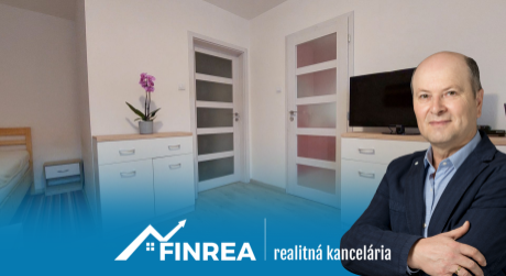 FINREA │ PRENÁJOM - 1 izbový byt v tichej časti mesta Martin-Jahodníky