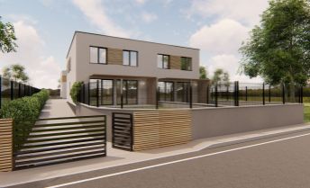 Predaj- nadštandardne riešený projekt štyroch nízkoenergetických 5-izbových rodinný domov (ÚP 157,76 m2), Hainburg an der Donau