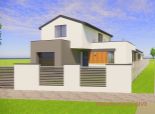 Predaj 4i rodinný dom s garážou, pozemok 453 m2, obec Halászi