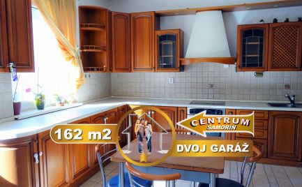 Exkluzívne, prenájom, veľkometrážny 3 izbový byt (162 m2) s garážou Šamorín