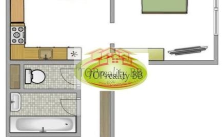 ZĽAVA !!!  -  Tehlový 1-izbový byt, 40 m2, sídlisko Banská Bystrica – cena 120 000€