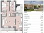 Novostavba Byty Ruppeldtova: Na predaj veľký 3 izbový byt J4 s terasou v novostavbe, Martin - širšie centrum.