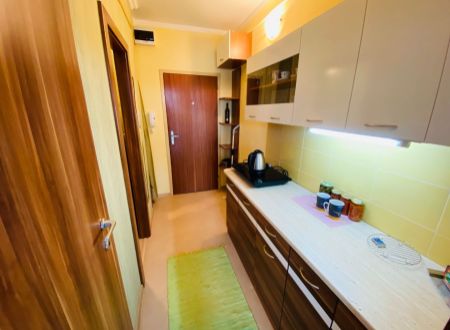 Exkluzívne APEX reality prenájom zariadenej garsónky s balkónom na Manckovičovej ul., 25 m2
