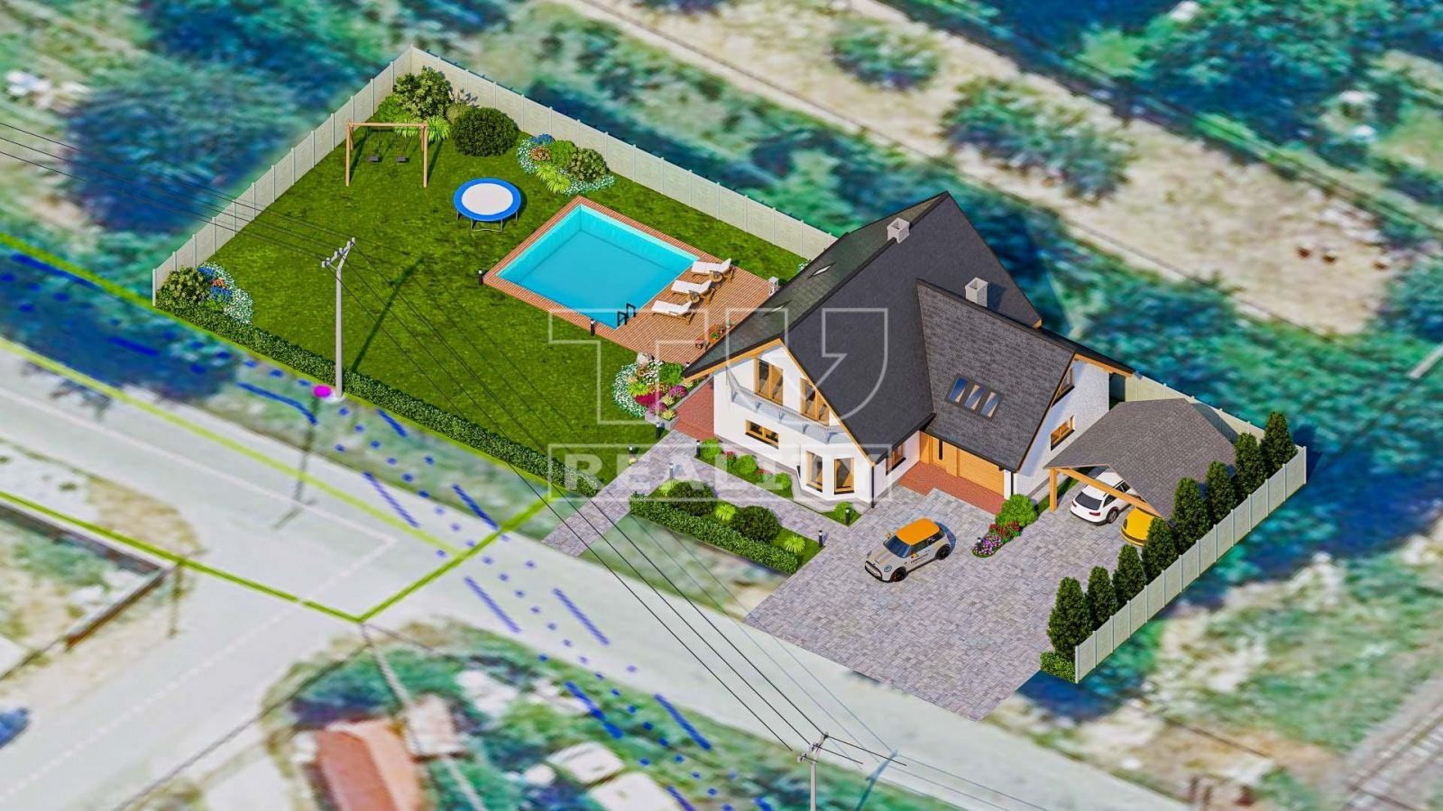 Na predaj stavebný pozemok v obci Lužianky s rozlohou 1000 m2