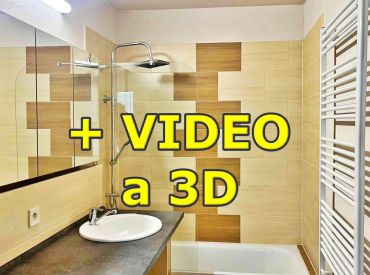 Vip. 3D a Video. Byt 91m2, dva balkóny, loggia, prerobený, Detva 10km