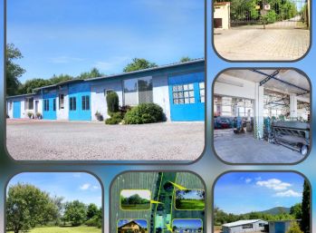 Podnikanie - Výrobná hala - autoservis - rodinný dom s ovocným sadom