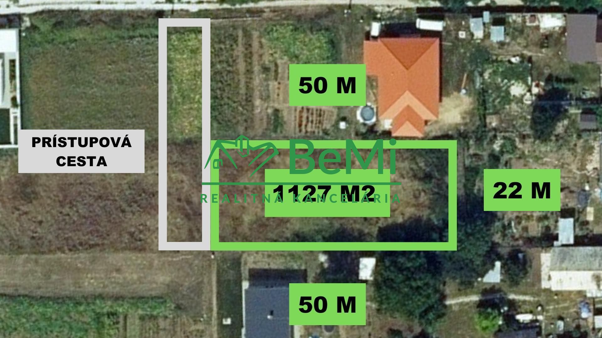 Predaj stavebný pozemok 1127m2, Golianovo pri Nitre (138-14-ERF)