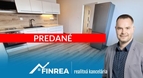 FINREA│PREDANÉ 1 izbový priestranný byt (41m2) po kompletnej rekonštrukcií - Brezovec