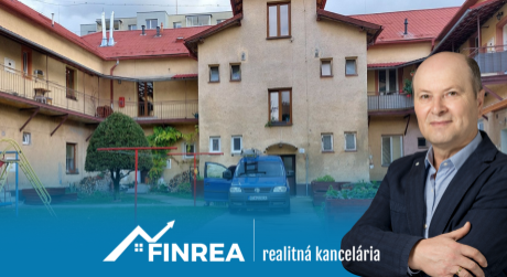 FINREA│ 1 izbový,tehlový veľkometrážny 62m2 byt s potenciálom vo Vrútkach