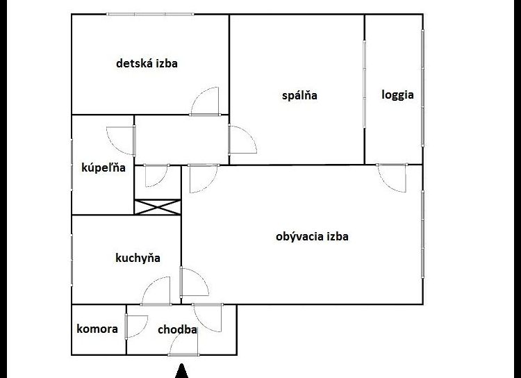 Predám 3 izbový byt vo výbornej lokalite na Ľadovni, v Martine.