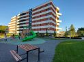 ADOMIS - prenajmem dlhodobo exkluzívny 2 +1 izbový nový byt v TOP rezidencii Lago 61,5 m2, loggia 12m2, garážové státie, tichá lokalita, Košice  - Galaktická ulica