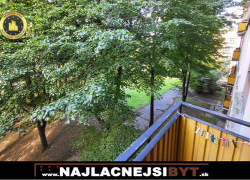 BA III - MIKOVÍNIHO UL., 3I BYT, 73 M2, LOGGIA a BALKÓN, Račianske mýto - SKVELÁ LOKALITA