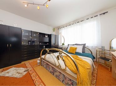 Veľký 1 izbový byt s krásnym výhľadom na jazero Draždiak