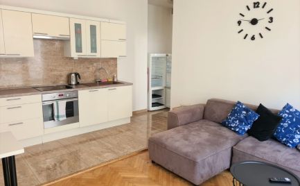 Ponúkame na prenájom 3-izbový byt v historickom centre Bratislavy, na začiatku pešej zóny, na Gorkého ulici.