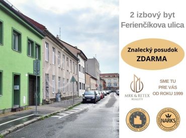 2 izbový byt v Starom Meste na ulici Ferienčíkova