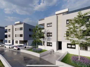 Predaj novostavba apartmánu so záhradou blízko mora, Chorvátsko