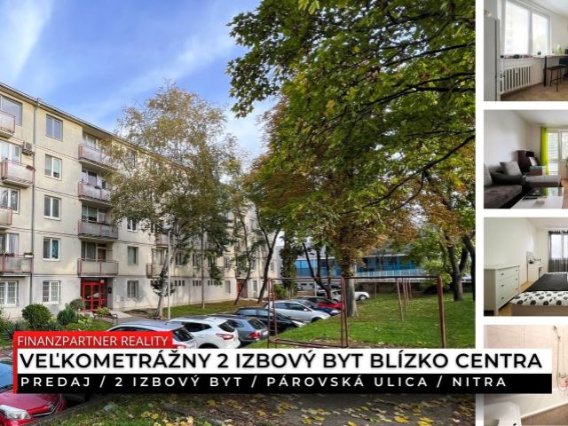 2 izbový veľkometrážny byt, Párovská ulica, Nitra
