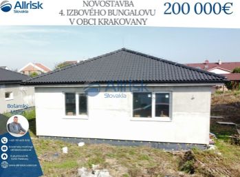 Novostavba 4 izbový bungalov Krakovany