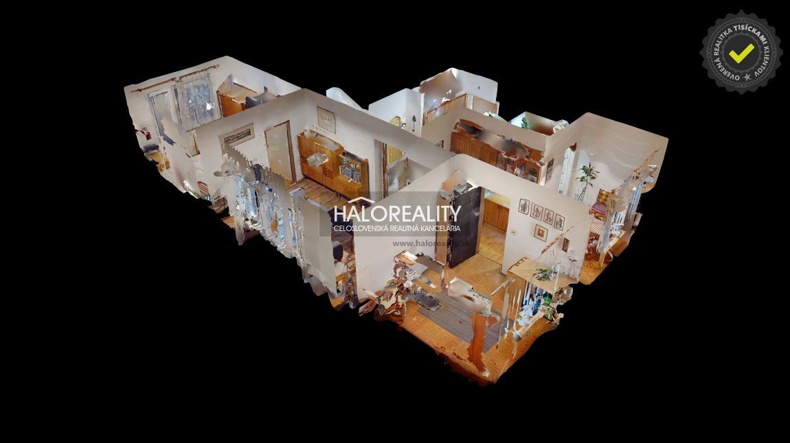 HALO reality - Predaj, trojizbový byt Zvolen, Družstevná  - ZNÍŽENÁ CENA - EXKLUZÍVNE HALO REALITY