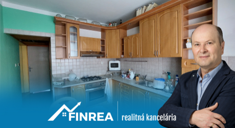 FINREA│ Priestranný 3-izbový byt so skvelou dispozíciou (78 m2), Martin-Záturčie