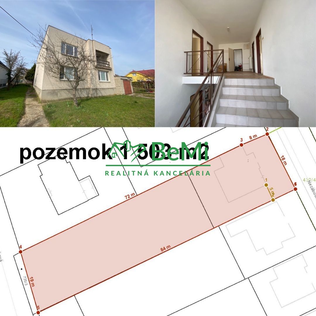 6 - izbový rodinný dom Nitra - Dolné Krškany ,pozemok 1 503 m2 ID 423-12-MIG