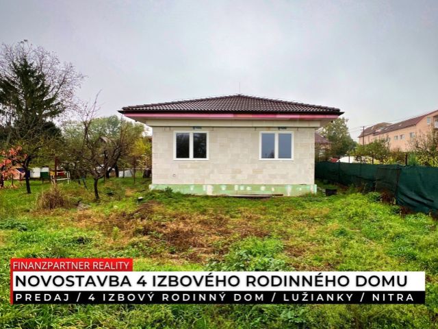 Novostavba, 4 izbový rodinný dom, Lužianky, Nitra