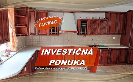 Investičná ponuka.. Mestský 4-podlažný rodinný dom Šamorín
