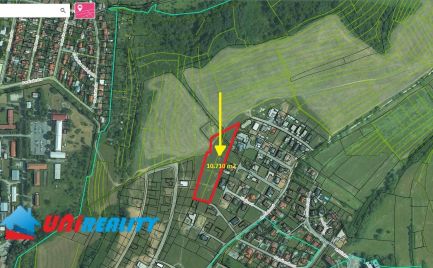 ZVOLEN – lokalita SARVAŠKA - 2 pozemky na predaj o celkovej výmere 10.710 m2