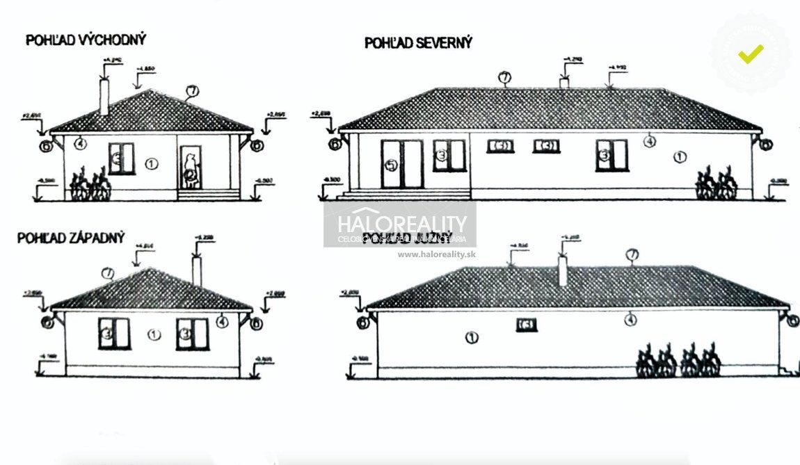HALO reality - Predaj, pozemok pre rodinný dom   1157 m2 Veľký Ďur, Dolný Ďur, s projektom pre 4 izbový rodinný dom a základovou doskou - IBA U NÁS