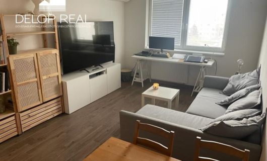 Ponúkame na prenájom zariadený, klimatizovaný 2 izbový byt s balkónom v novostavbe v Dúbravke