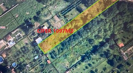 AKCIA-Záhrada  v Cíferi je na predaj-1097m2