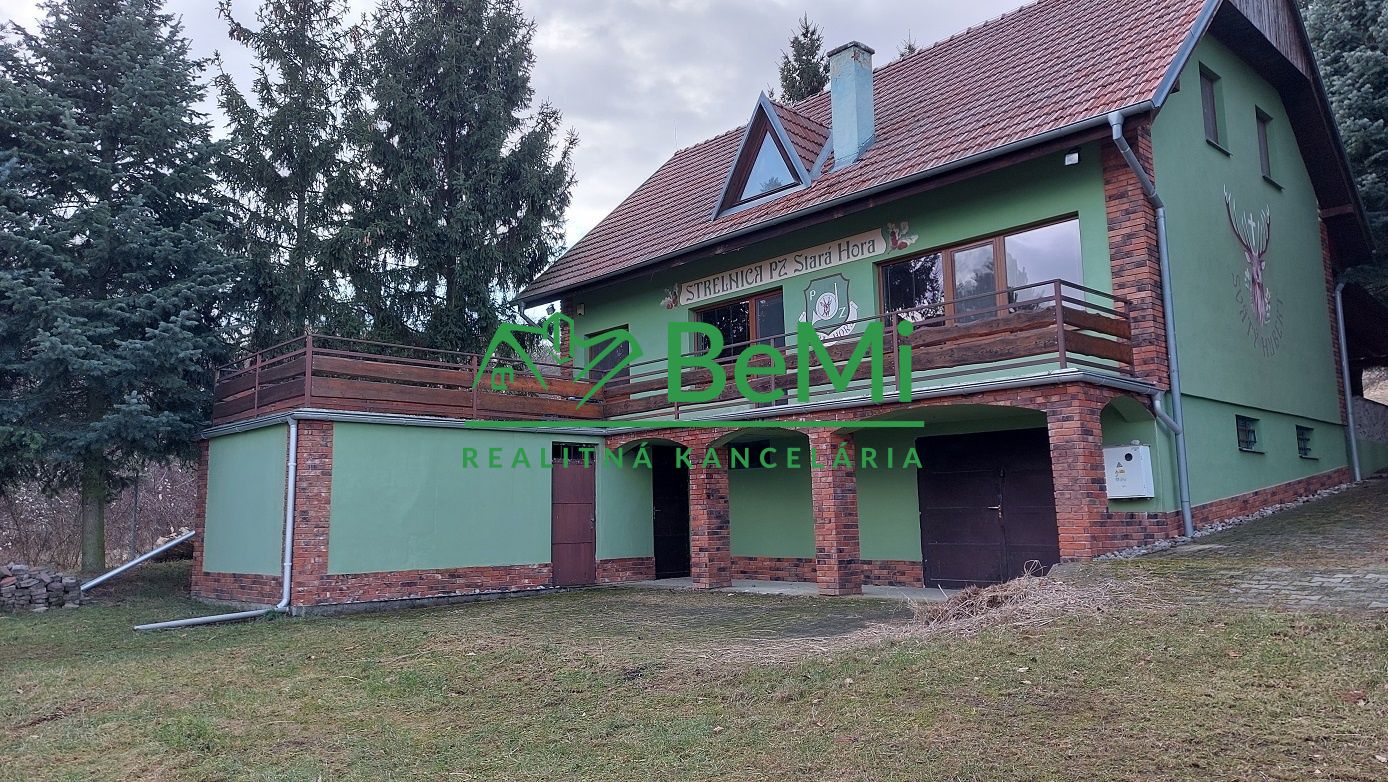 Predaj - Poľovnícka chata so strelnicou v okrese Hlohovec - ID 162-13-LUGU