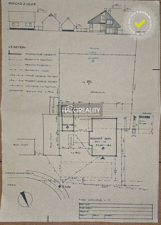 HALO reality - Predaj, pozemok pre rodinný dom   3647 m2 Jablonica, PRE DEVELOPERA