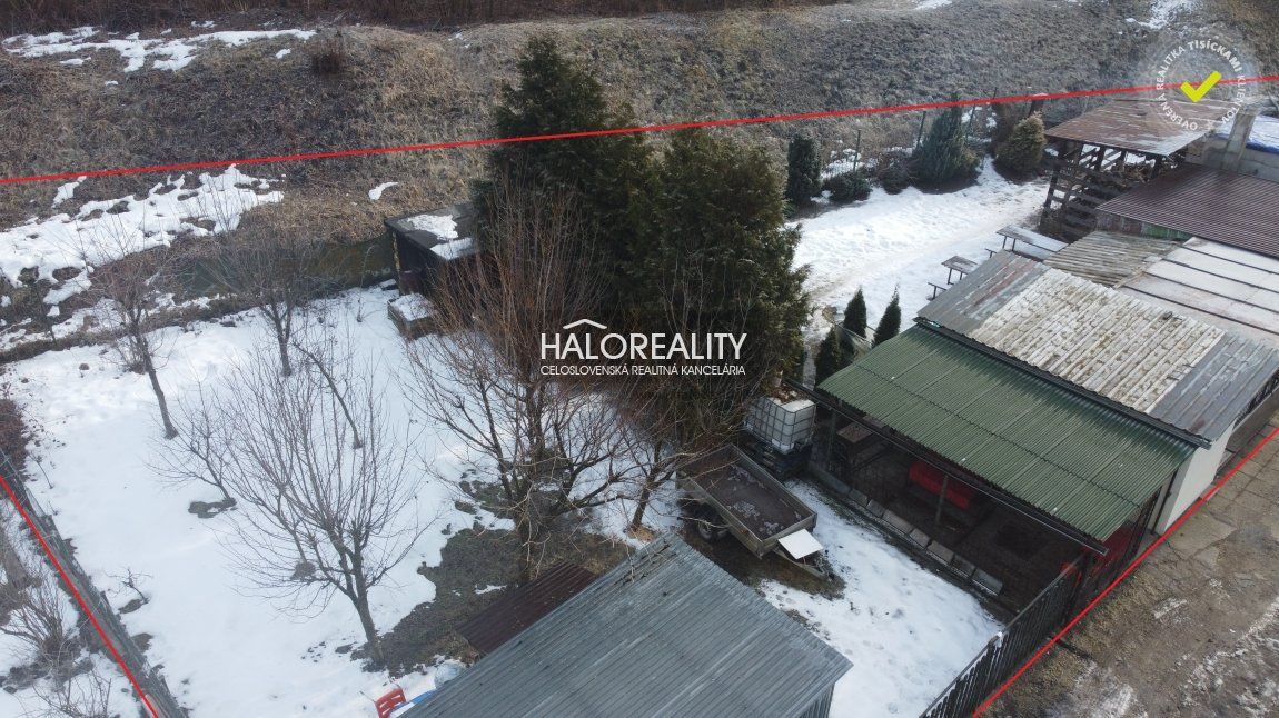 HALO reality - Predaj, pozemok   551 m2 Tisovec, a prevádzka Bufet - EXKLUZÍVNE HALO REALITY