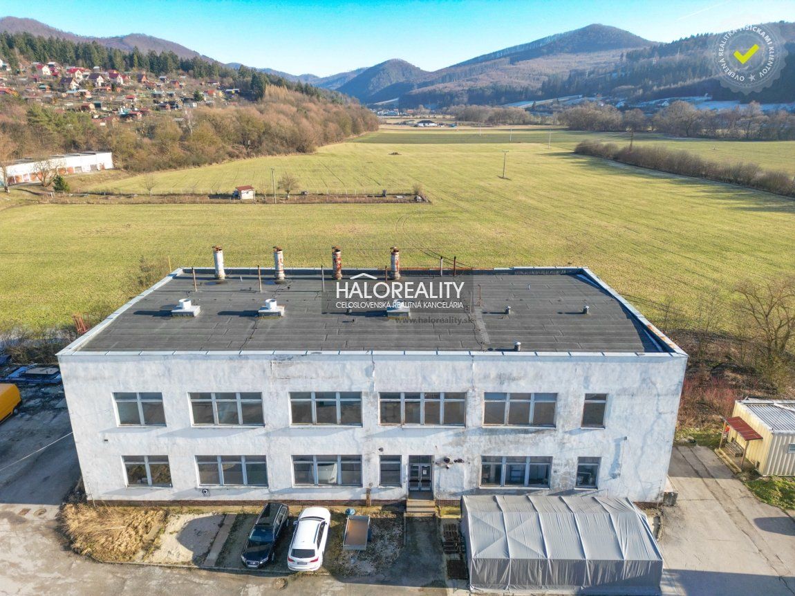 HALO reality - Predaj, výrobný priestor Považská Bystrica, Zakvašov - ZNÍŽENÁ CENA - EXKLUZÍVNE HALO REALITY
