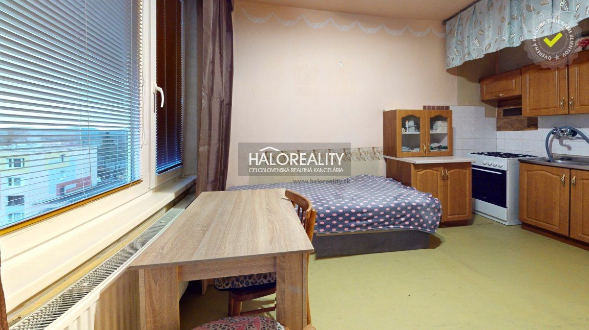 HALO reality - REZERVOVANÉ - Predaj, jednoizbový byt Tornaľa, centrum - ZNÍŽENÁ CENA - EXKLUZÍVNE HALO REALITY