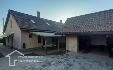 Krásny rodinný dom v obci Rudná.